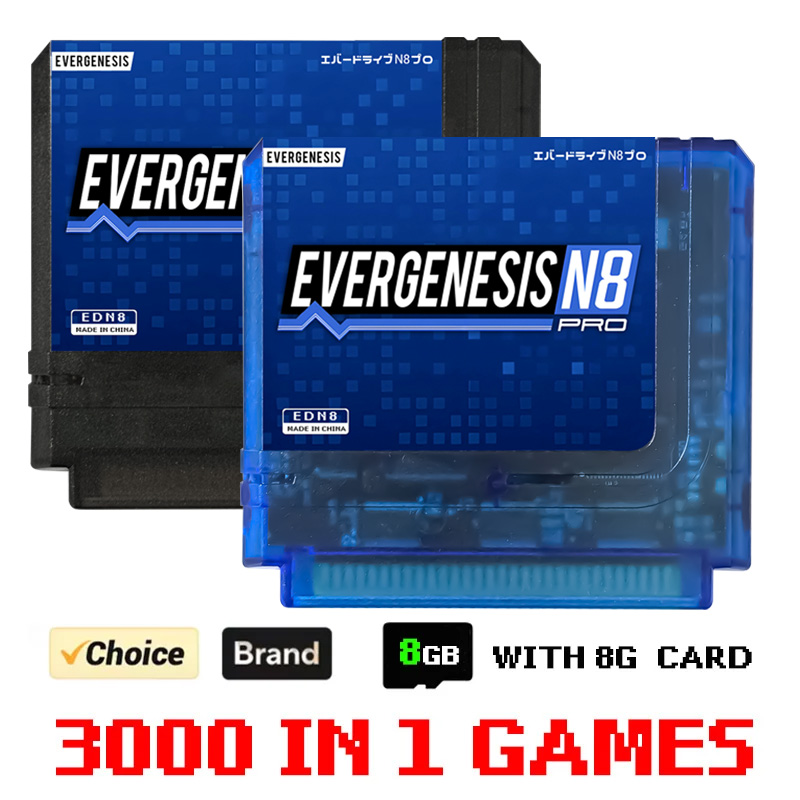Retro Gaming Handheld - 3000 في 1 بطاقة الألعاب ED