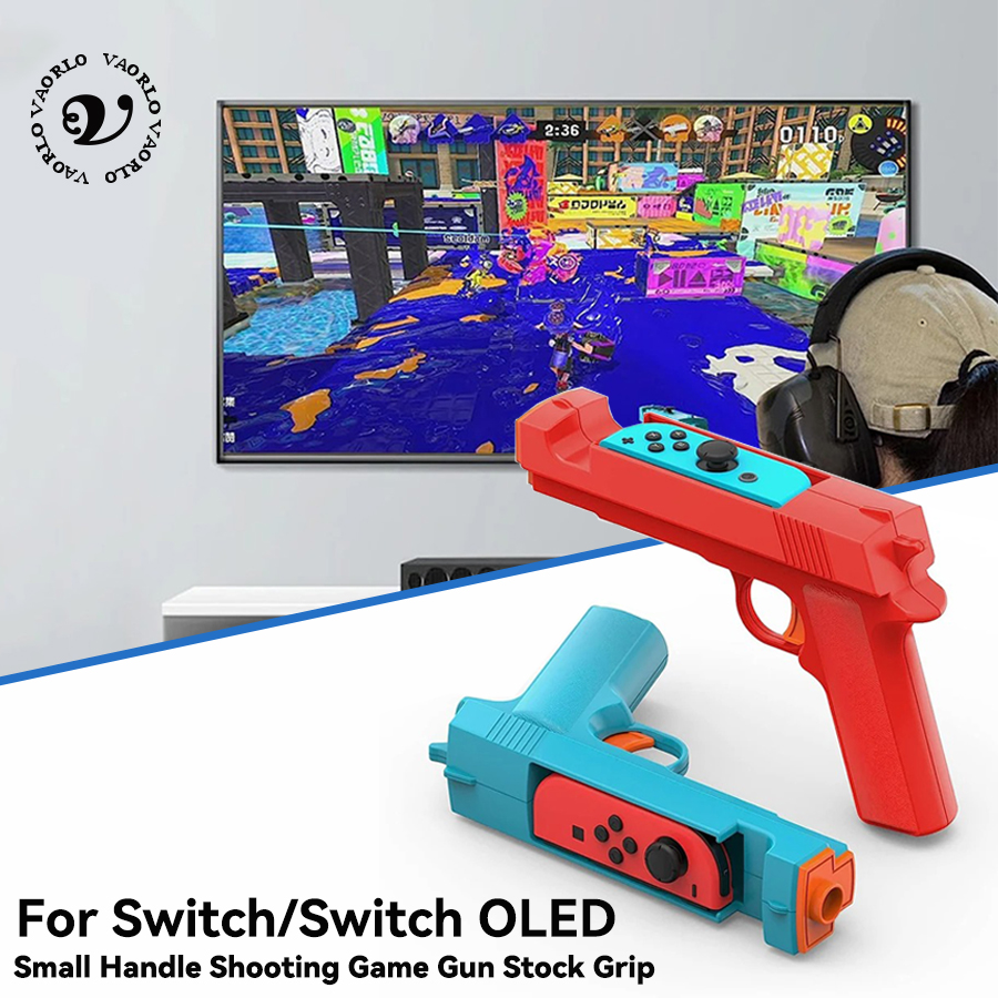 Retro Gaming Gun - جديد لجهاز NS Switch مقبض صغير
