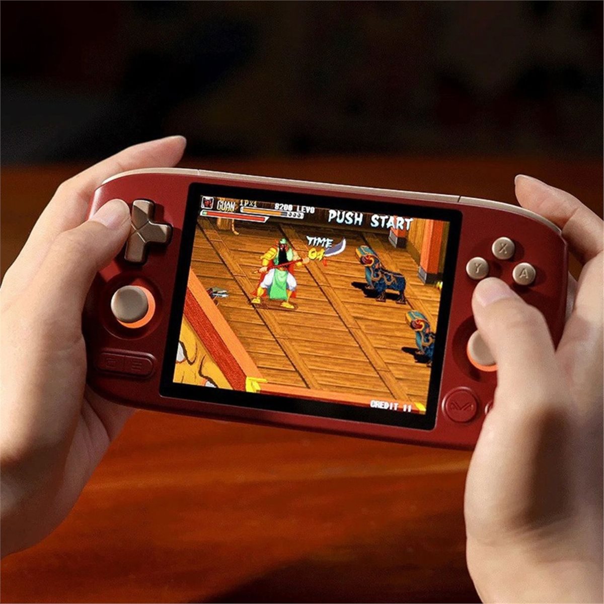 Retro Gaming Handheld - تحديث. جهاز ألعاب محمول صغير بتصميم
