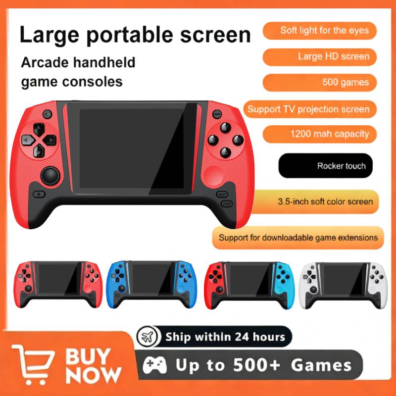 جهاز ألعاب فيديو محمول بتصميم  - مراجعة Retro Gaming System وسعره