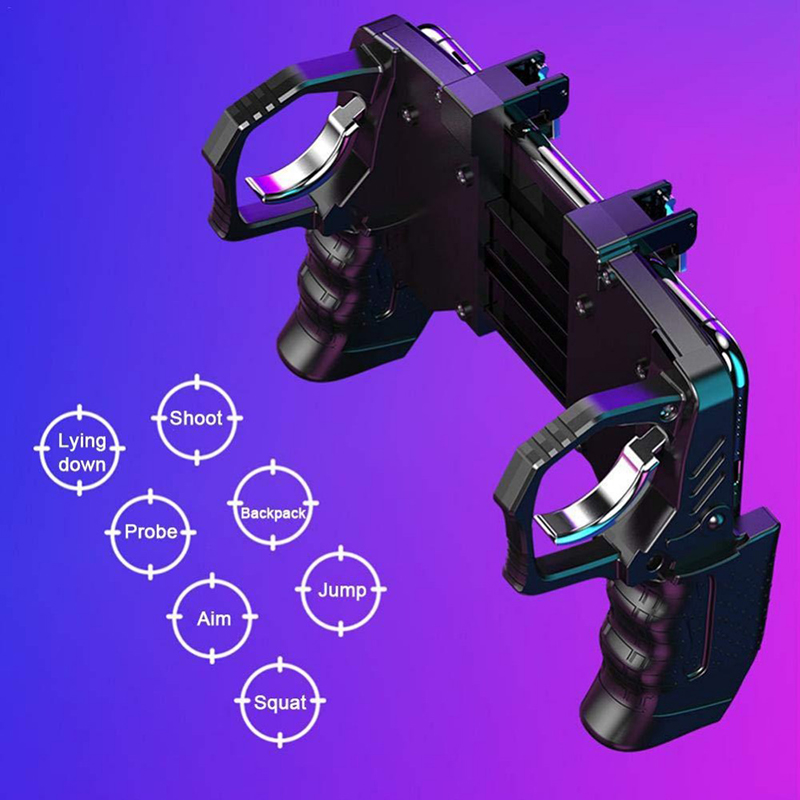 وحدة تحكم PUBG Free Fire Trigg - مراجعة Retro Gaming Gun وسعره
