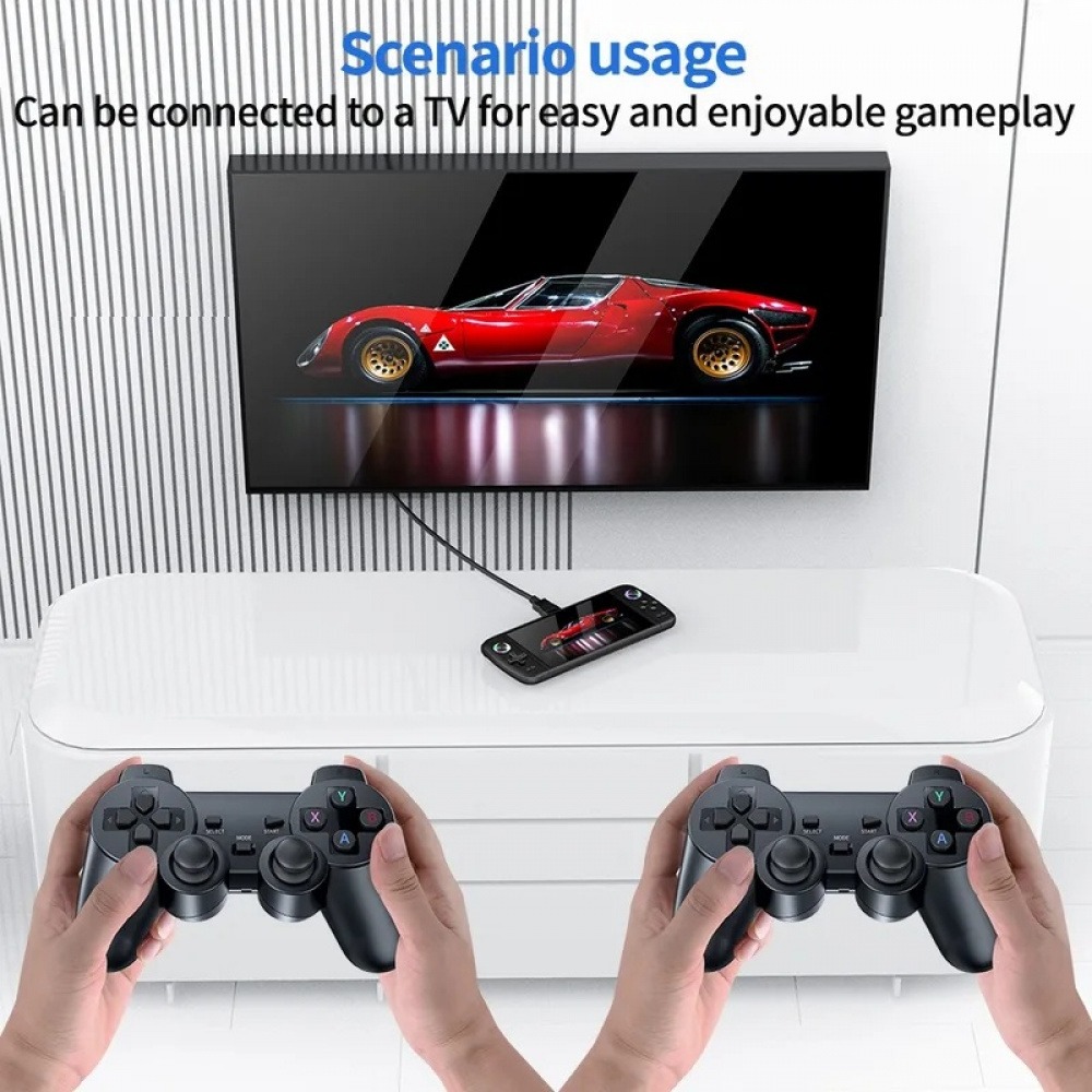 جهاز ألعاب محمول M27 بشاشة IPS - مراجعة Retro Gaming System وسعره