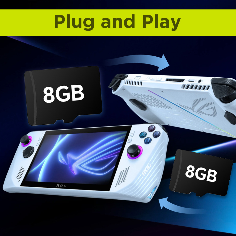 بطاقة ألعاب TF سعة 8 جيجابايت  - مراجعة Retro X8 Gaming Console وسعره